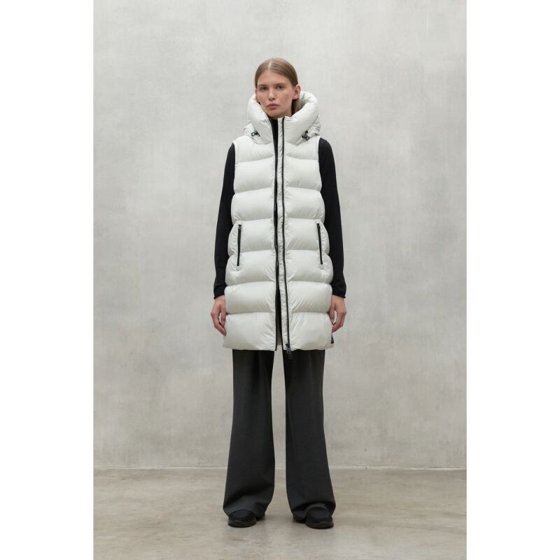 ECOALF MANLIEALF VEST WOMAN Ash