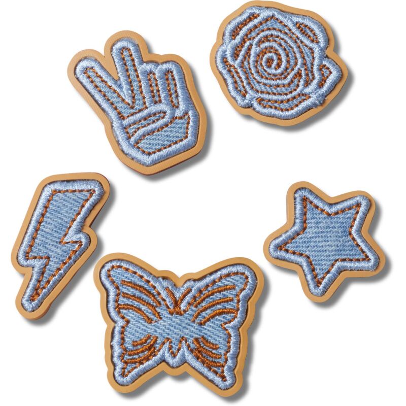 Crocs™ Jibbitz Denim Patch 5 Pack 