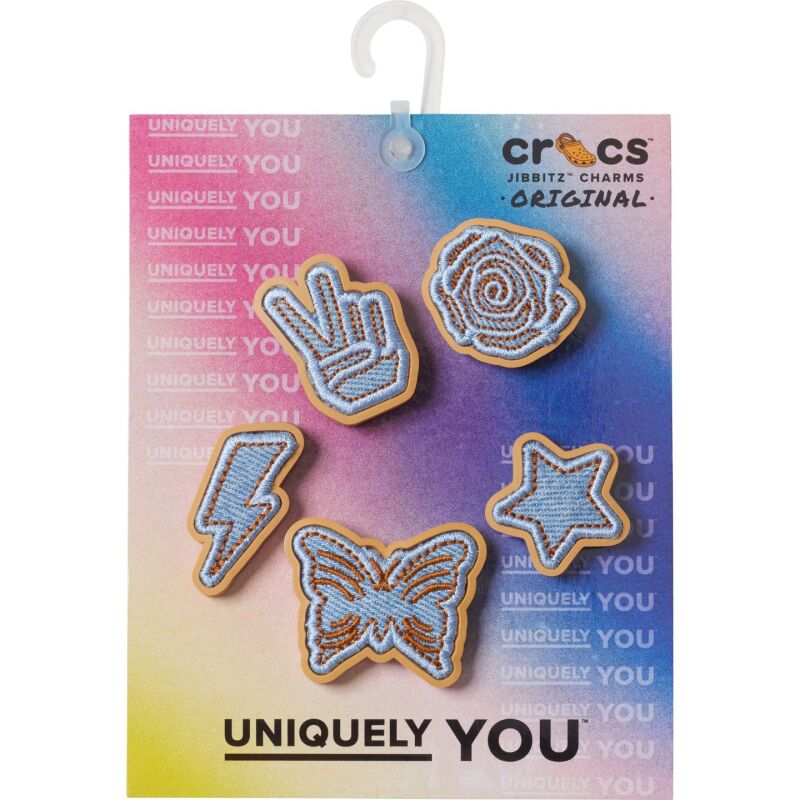 Crocs™ Jibbitz Denim Patch 5 Pack 