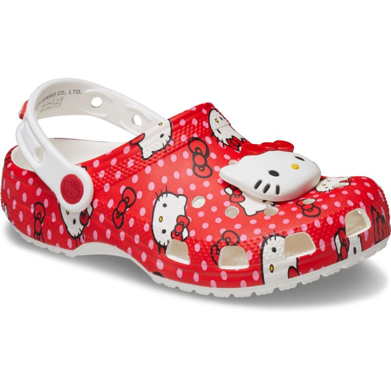 Crocs™ Hello Kitty Red Classic Clog Kid's Multi