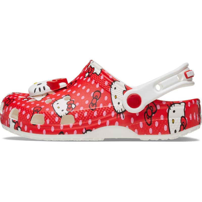 Crocs™ Hello Kitty Red Classic Clog Kid's Multi