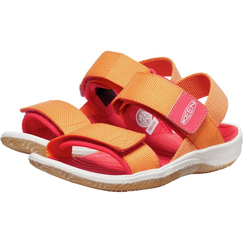 Keen Elle Backstrap Little Kid's TANGERINE/CAYENNE