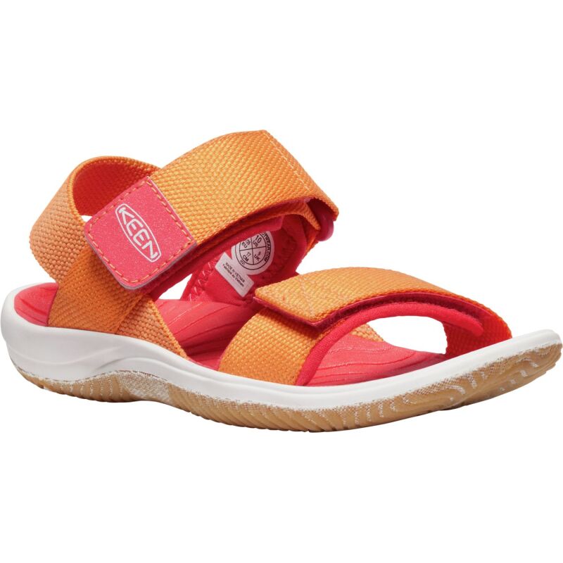Keen Elle Backstrap Little Kid's TANGERINE/CAYENNE