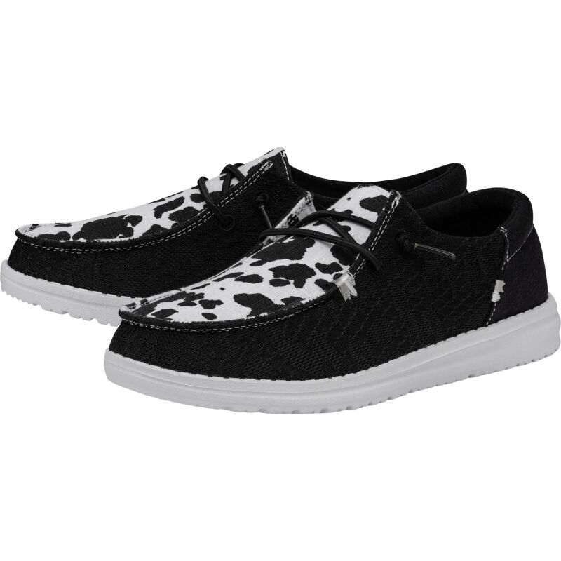 HEYDUDE Wendy Boho Cow Women's Wild