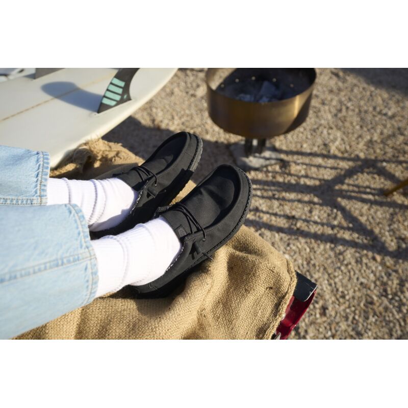 HEYDUDE Wally Stretch Canvas Men 40700 Black/Black