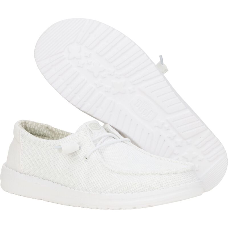 HEYDUDE Wendy Stretch Sox Women 41878 White