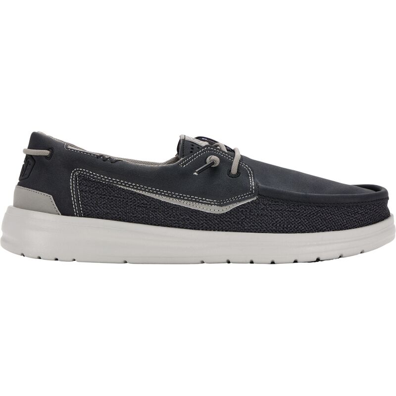 HEYDUDE Welsh Grip Classic Mesh Men 43154 Black/Storm Gray