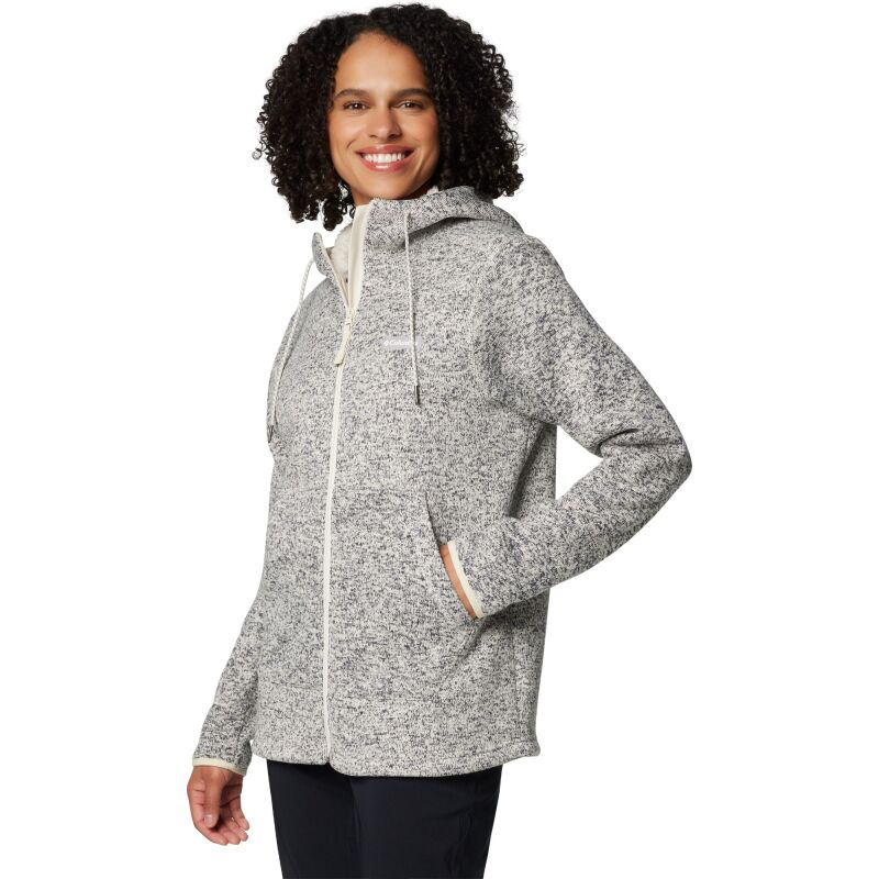 Columbia Sweater Weather Sherpa Full Zip II Women's Chalk Heather