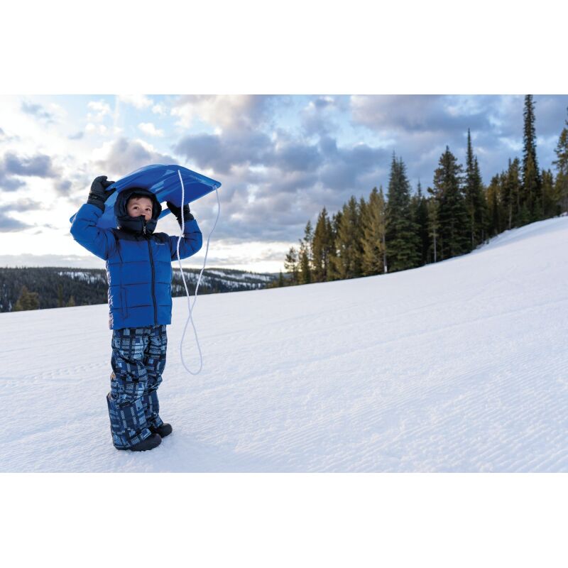 Columbia Puffect Hooded Jacket Kid's Mountain Blue/ Collegiate Navy