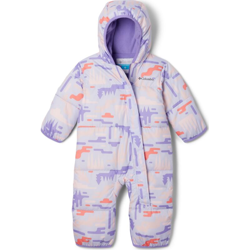 Columbia Infant Snuggly Bunny II Bunting Snowdrift Highland/ Paisley Purple