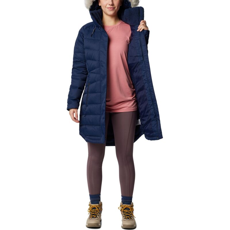 Columbia Belle Isle II Mid Down Jacket Women's Collegiate Navy