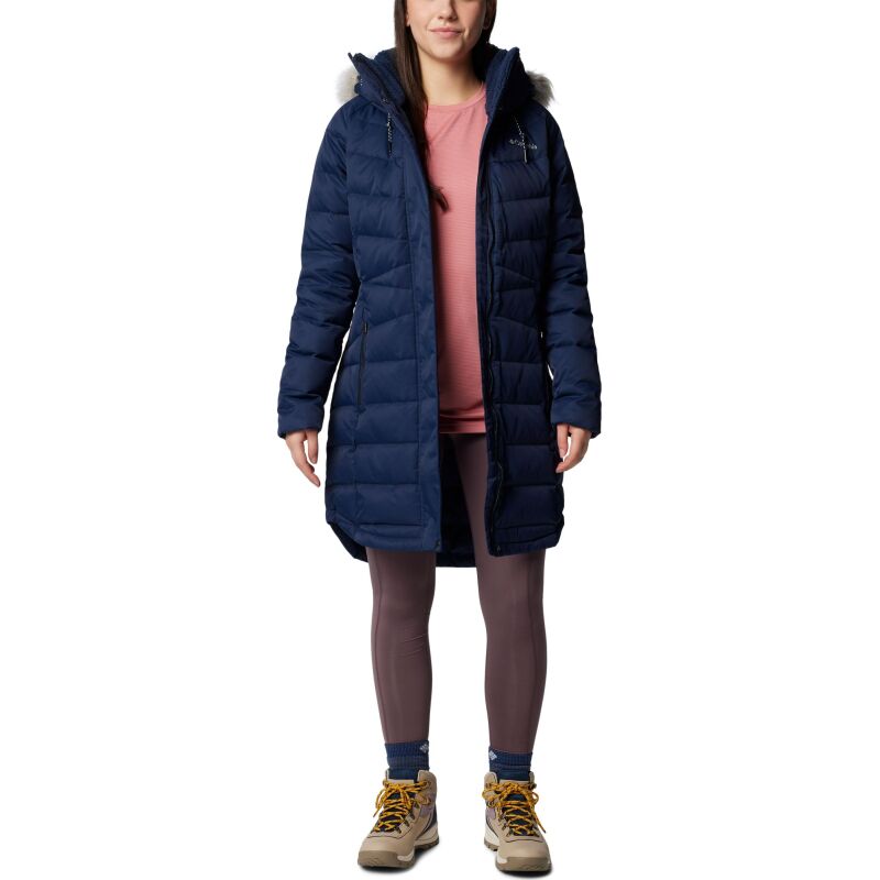 Columbia Belle Isle II Mid Down Jacket Women's Collegiate Navy