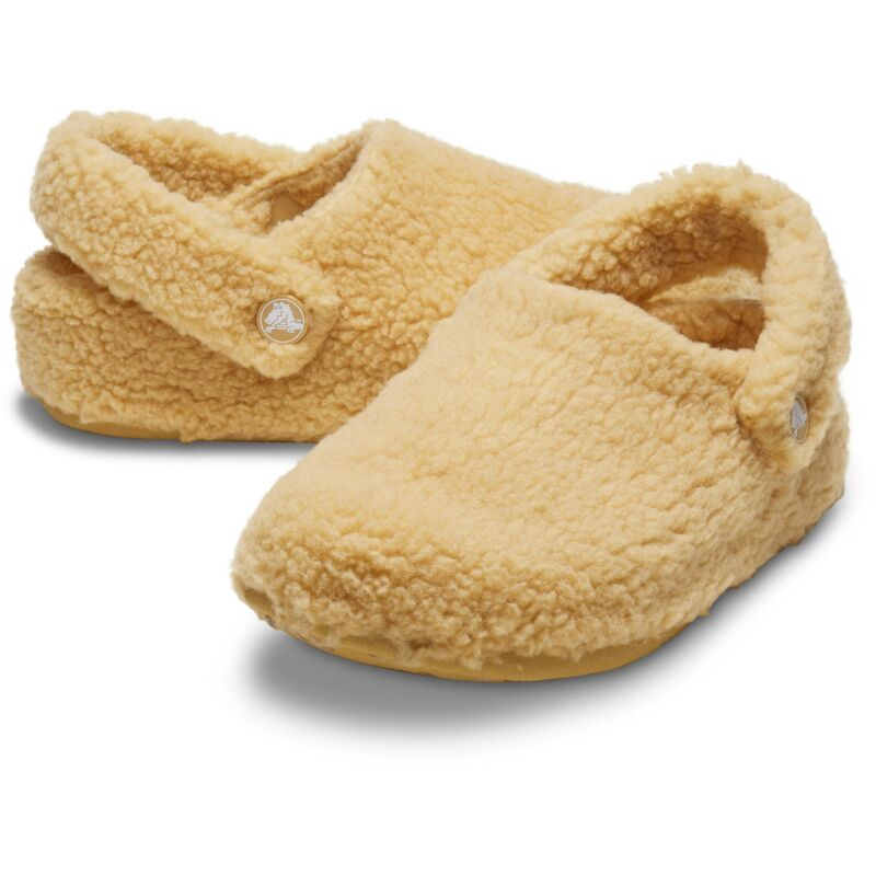 Crocs™ Classic Cozzzy Slipper Kids' Wheat