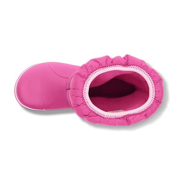 Crocs™ Kids' Winter Puff Boot Spilgti rozā/Gaiši rozā