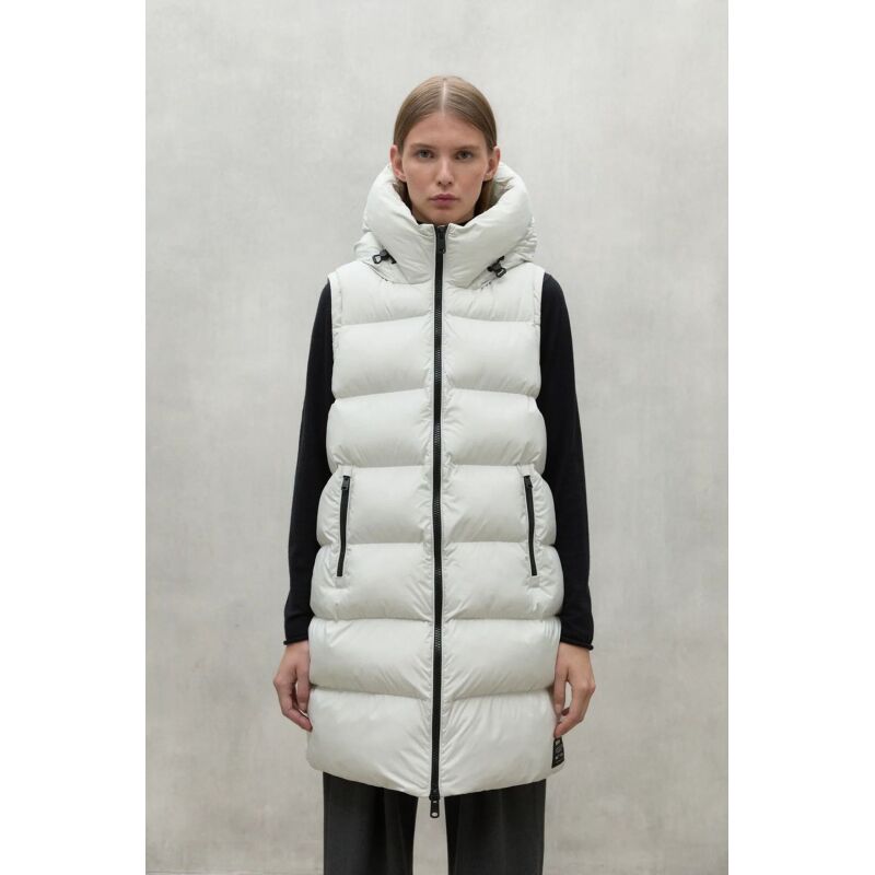 ECOALF MANLIEALF VEST WOMAN Ash