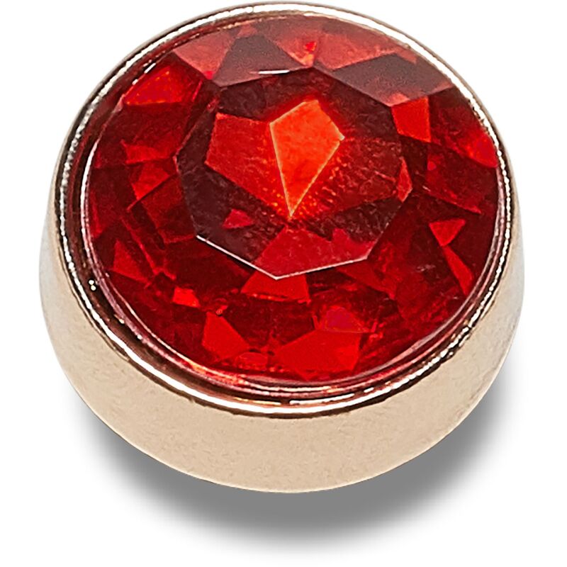 Crocs™ Jibbitz Dark Pink Circle Gem 