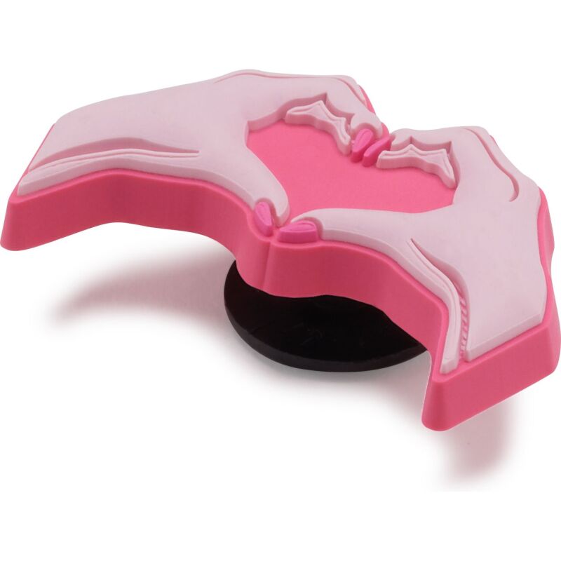 Crocs™ Jibbitz Pink Heart Hands 