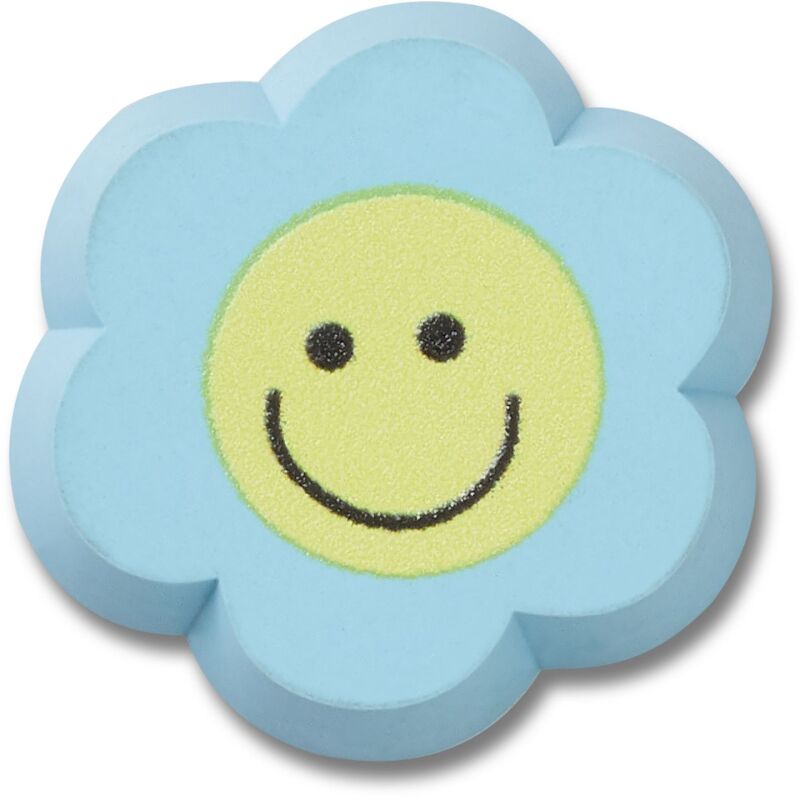Crocs™ Jibbitz Smiley Blue Flower Eraser 