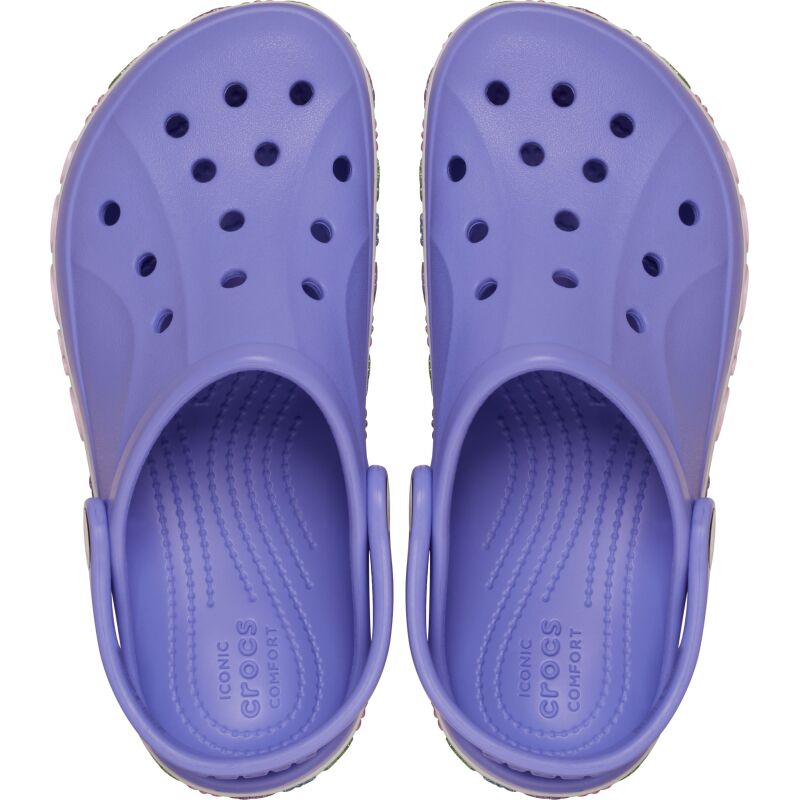 Crocs™ Bayaband Flower Band Clog Kids' Digital Violet