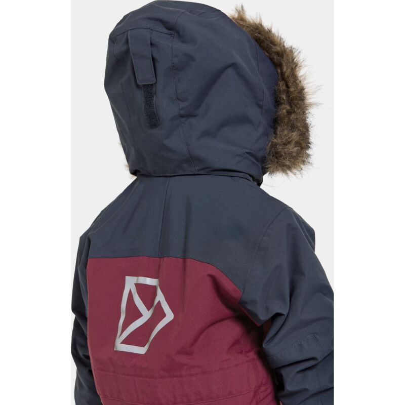 Didriksons Bjarven Kids Cover 3 Rusty Wine