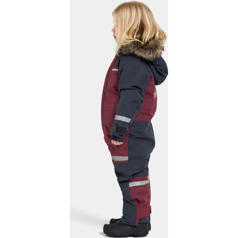 Didriksons Bjarven Kids Cover 3 Rusty Wine