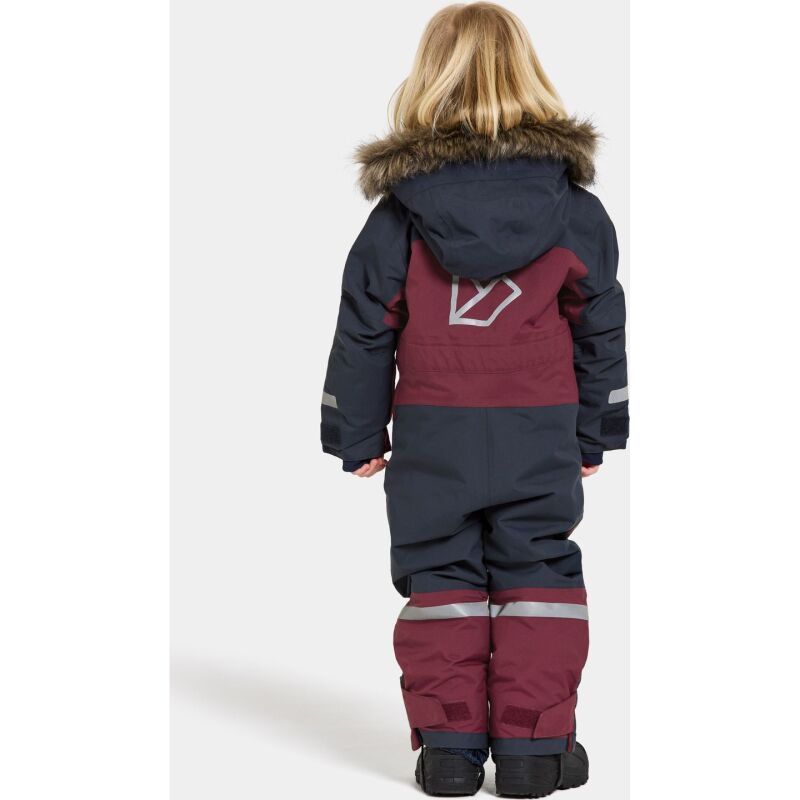 Didriksons Bjarven Kids Cover 3 Rusty Wine