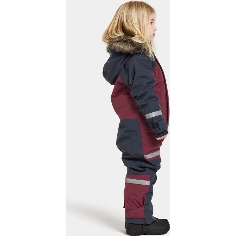 Didriksons Bjarven Kids Cover 3 Rusty Wine