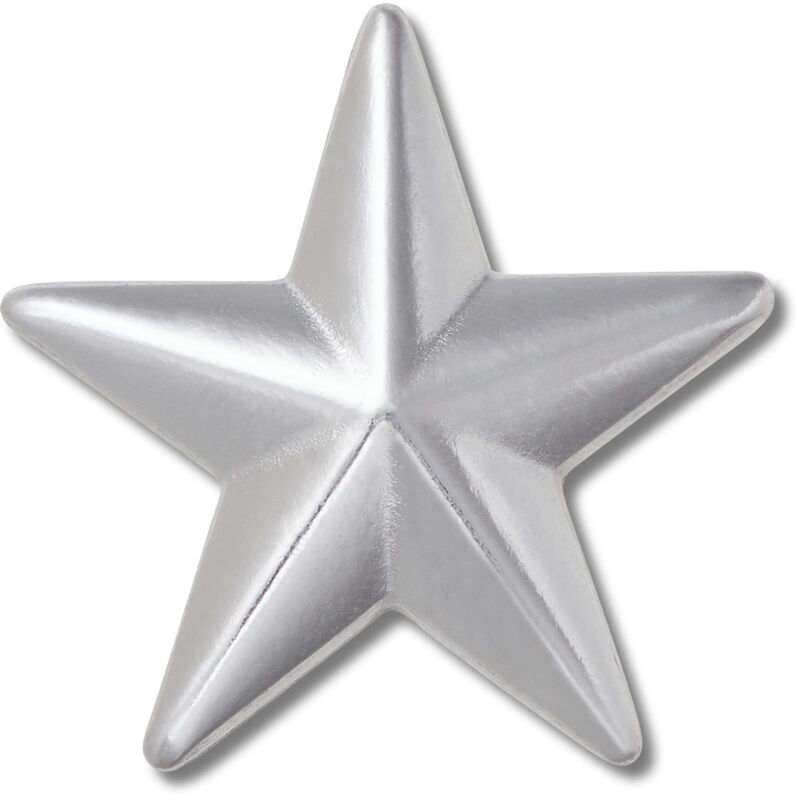 Crocs™ Jibbitz Silver Star Badge 