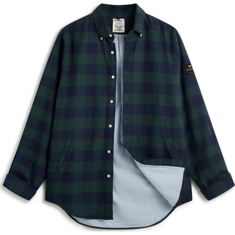ECOALF Gastonalf Shirt Man Woodland Green/ Deep Navy