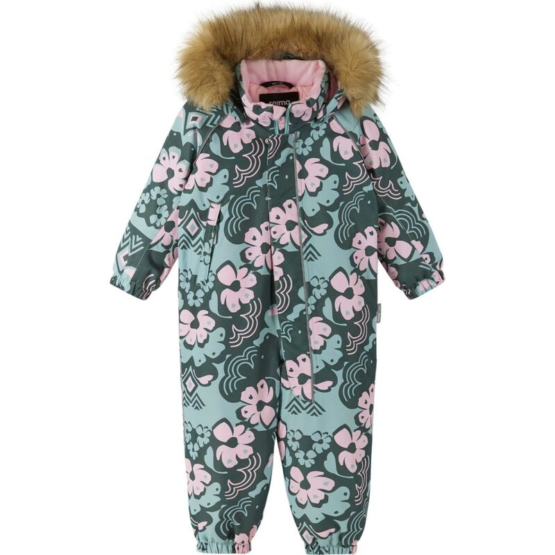 REIMA ReimaTec Waterproof Winter Overall Lappi 5100129C Cool green 8783