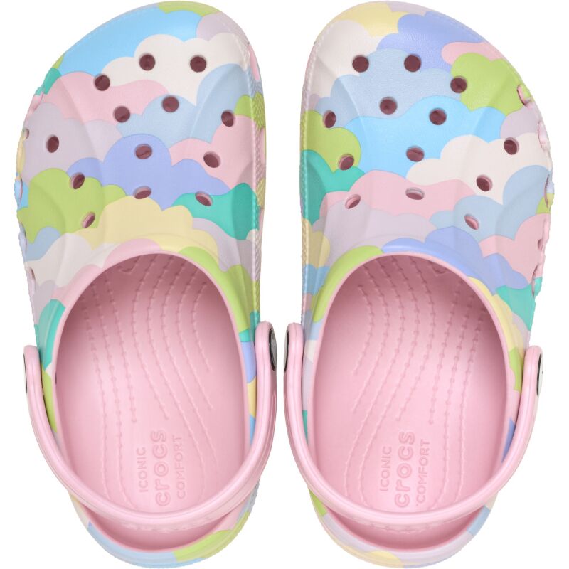 Crocs™ Baya Seasonal Printed Clog Kids' Petal Pink