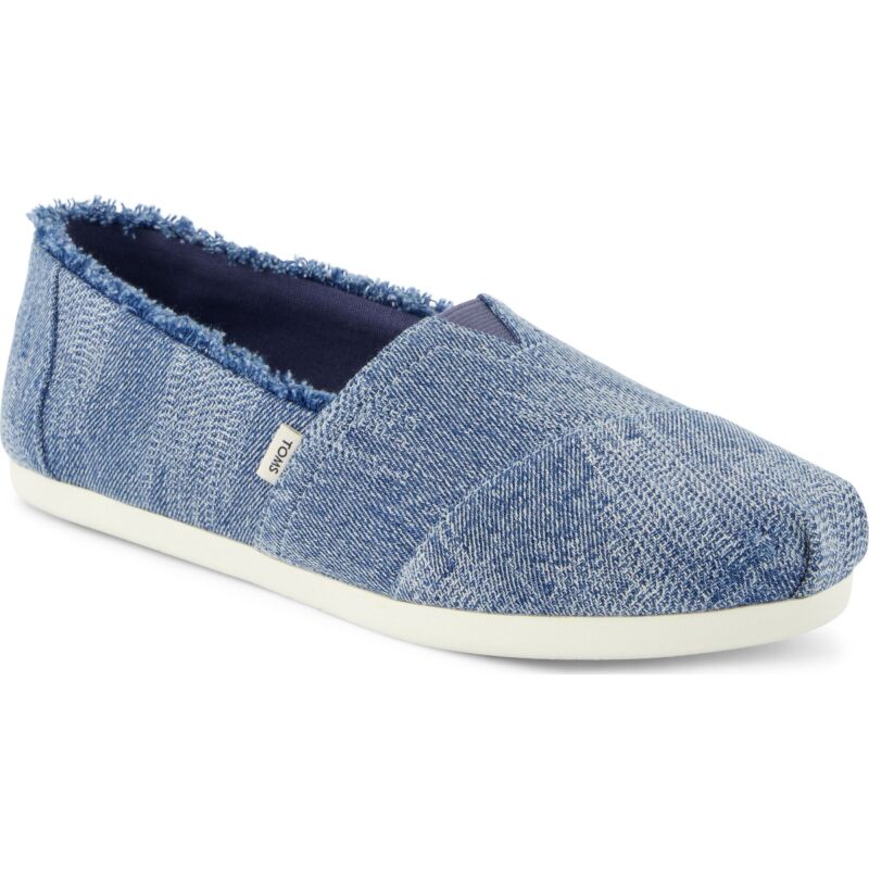 TOMS DARK SKY TEXTURED DENIM/FRAY 10021887 Blue