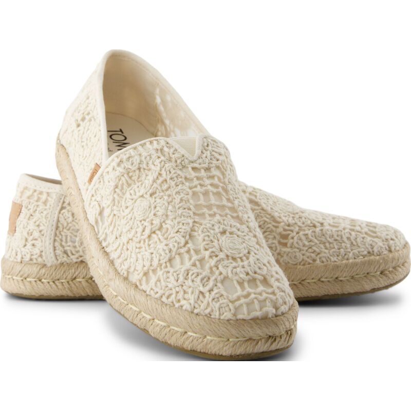 TOMS NATURAL CROCHET LACE 10021941 Natural