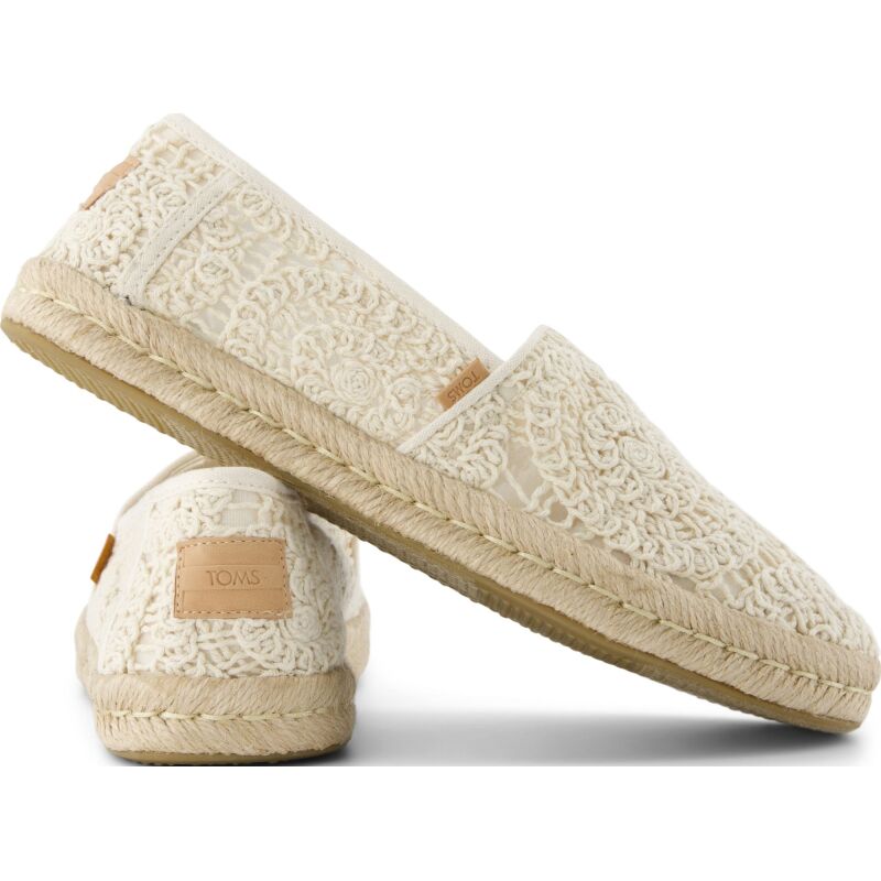 TOMS NATURAL CROCHET LACE 10021941 Natural