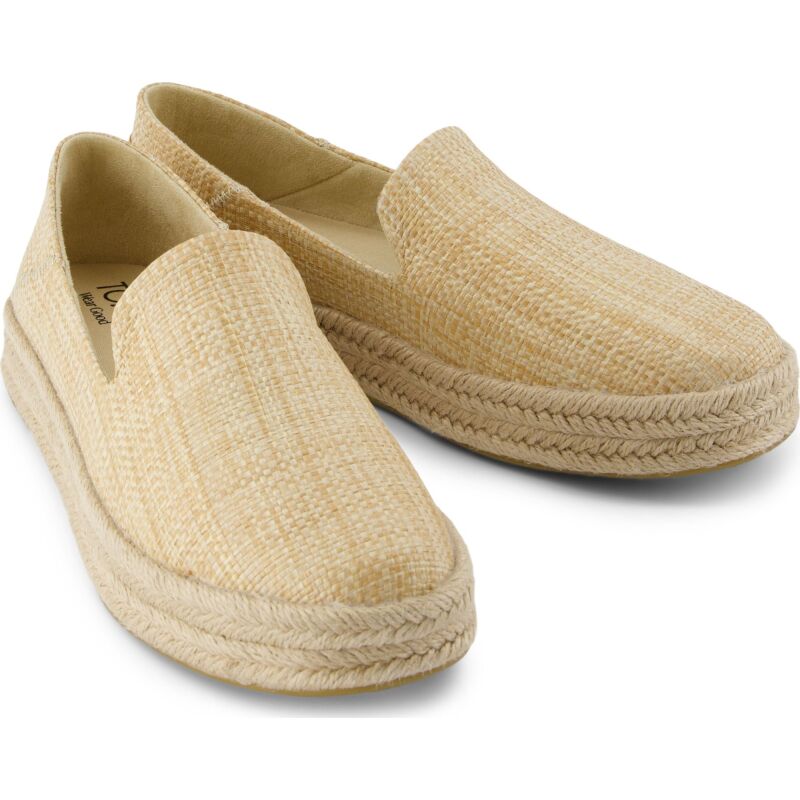 TOMS ALMOND RAFFIA 10021860 Natural