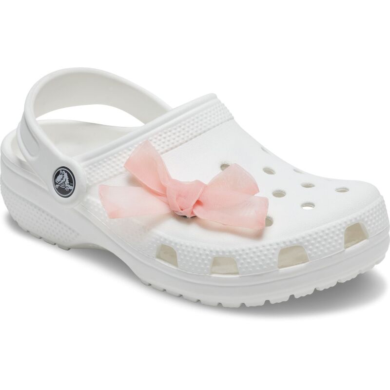 Crocs™ Jibbitz Pink Sheer Bow 
