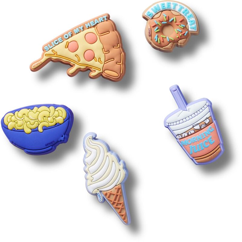 Crocs™ Jibbitz Funny Foods 5 Pack 