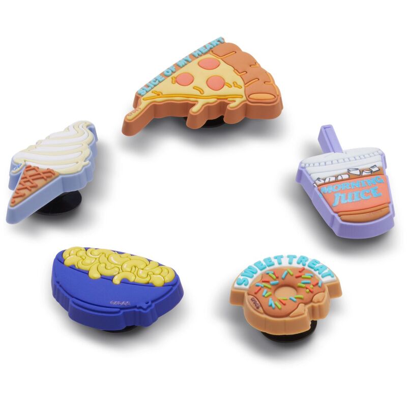 Crocs™ Jibbitz Funny Foods 5 Pack 