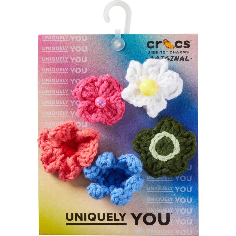 Crocs™ Jibbitz Crochet Floral Mix 5 Pack 