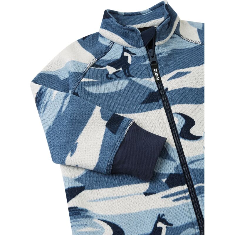 REIMA Fleece Sweater Ornament 5200043A Navy 6981