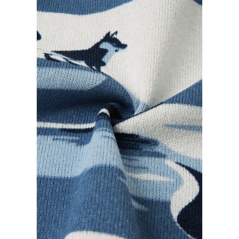 REIMA Fleece Sweater Ornament 5200043A Navy 6981