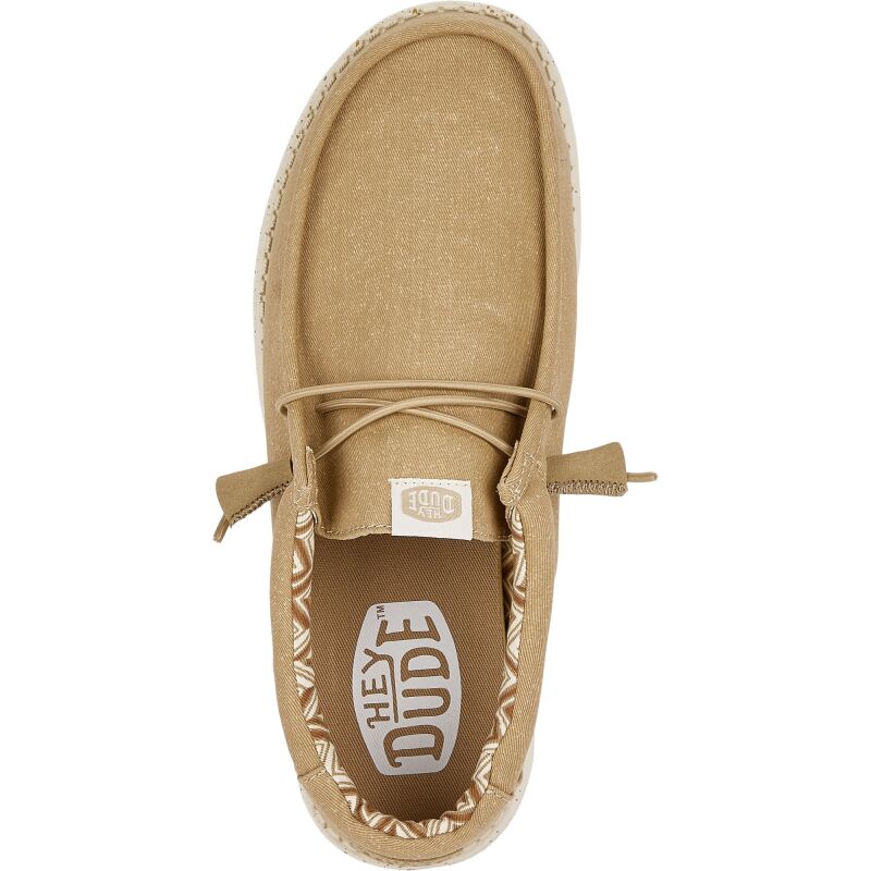 HEYDUDE Wally Stretch Canvas Men 40700 Tan