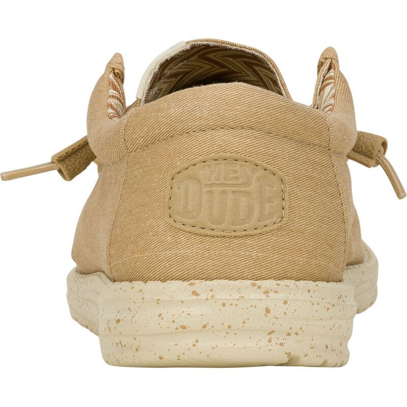 HEYDUDE Wally Stretch Canvas Men 40700 Tan