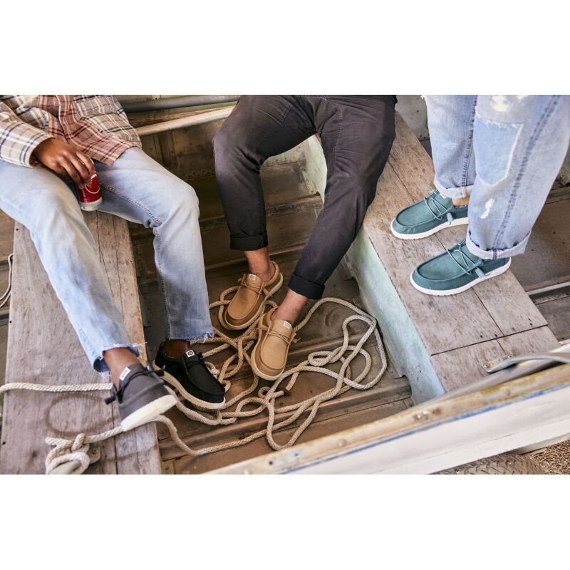 HEYDUDE Wally Stretch Canvas Men 40700 Tan