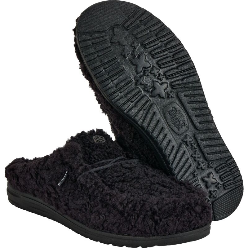 HEYDUDE Wendy Slipper Women's Black/Black