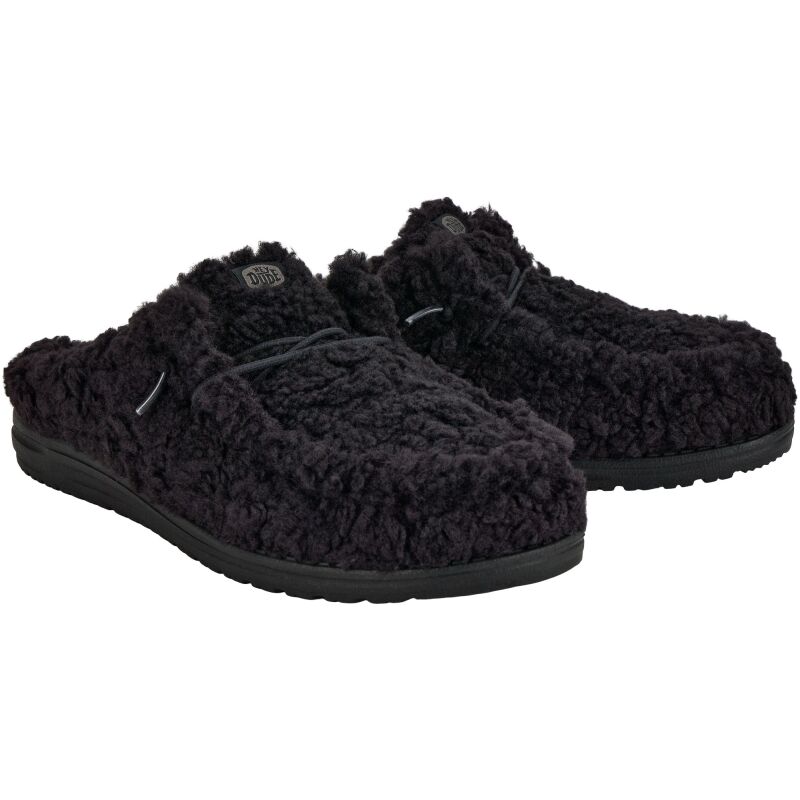 HEYDUDE Wendy Slipper Women's Black/Black