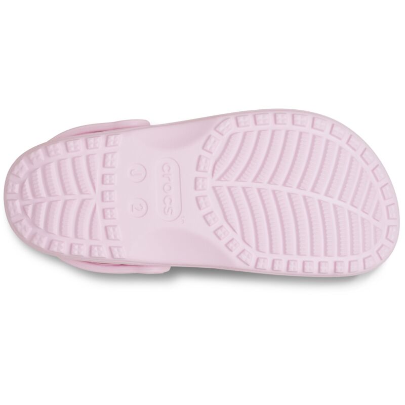 Crocs™ Classic Floral Cut Out Clog Kid's Pink Milk