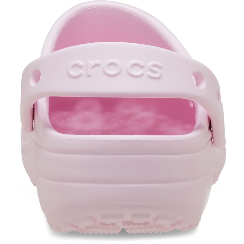 Crocs™ Classic Floral Cut Out Clog Kid's Pink Milk