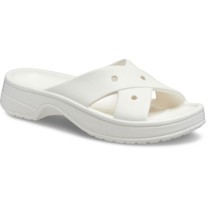 Crocs™ Womens Cross Strap Chalk