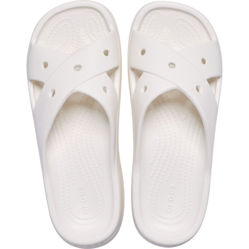 Crocs™ Womens Cross Strap Chalk